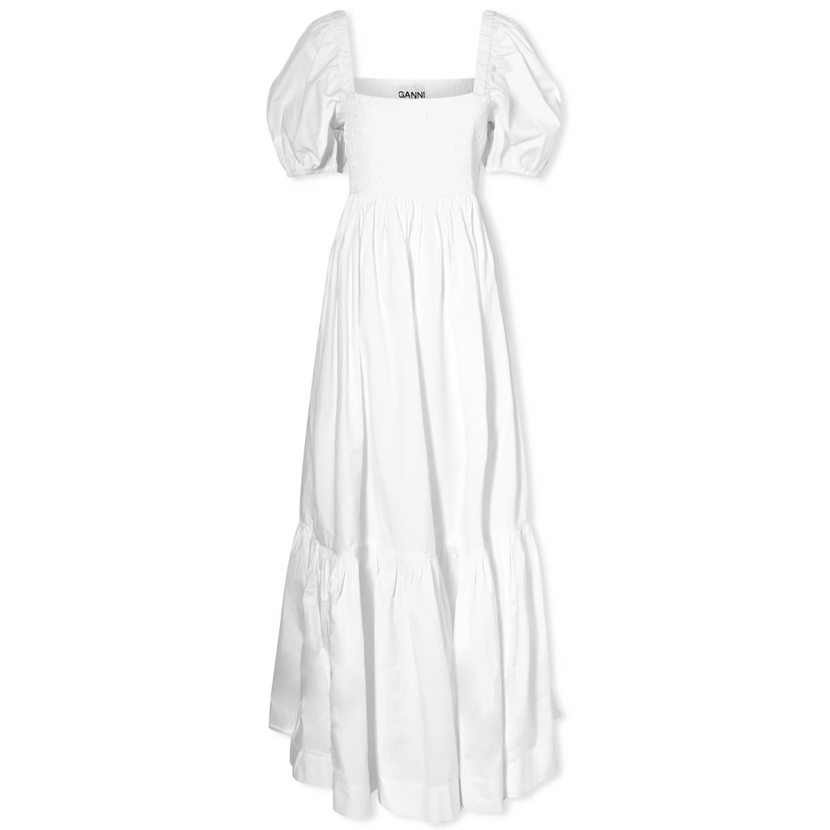 GANNI Smock Maxi Dress - 1