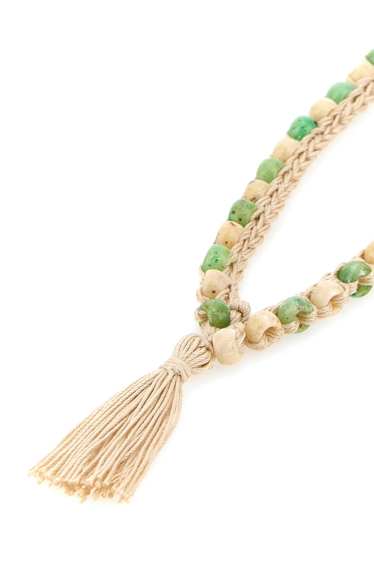 Embellished crochet necklace - 2