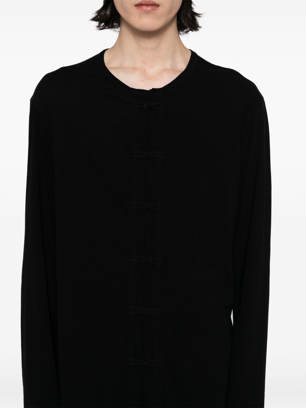 twisted jersey coat - 5