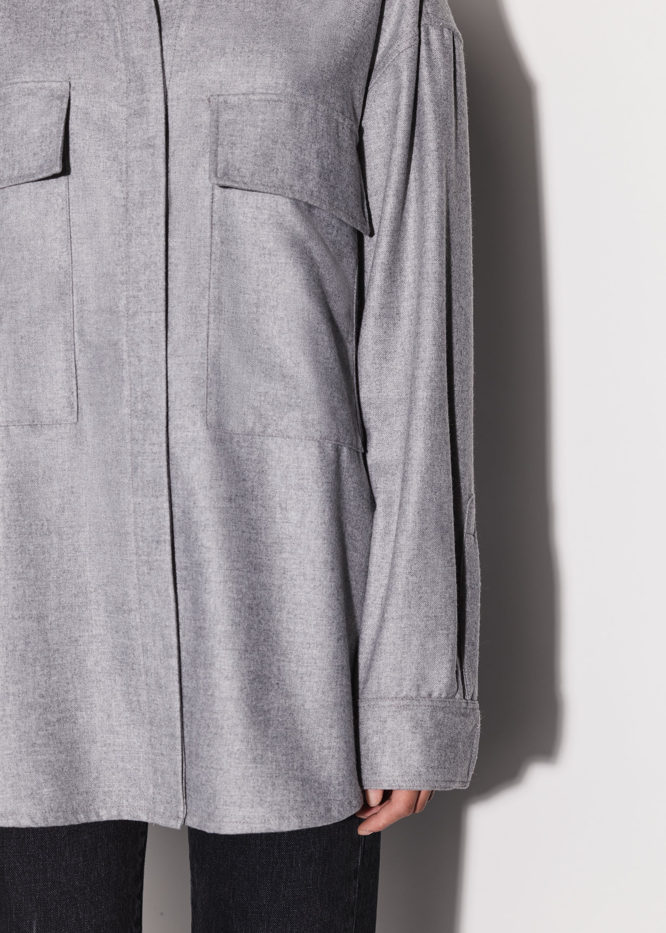 CASHMERE WORKWEAR SHIRT - 6