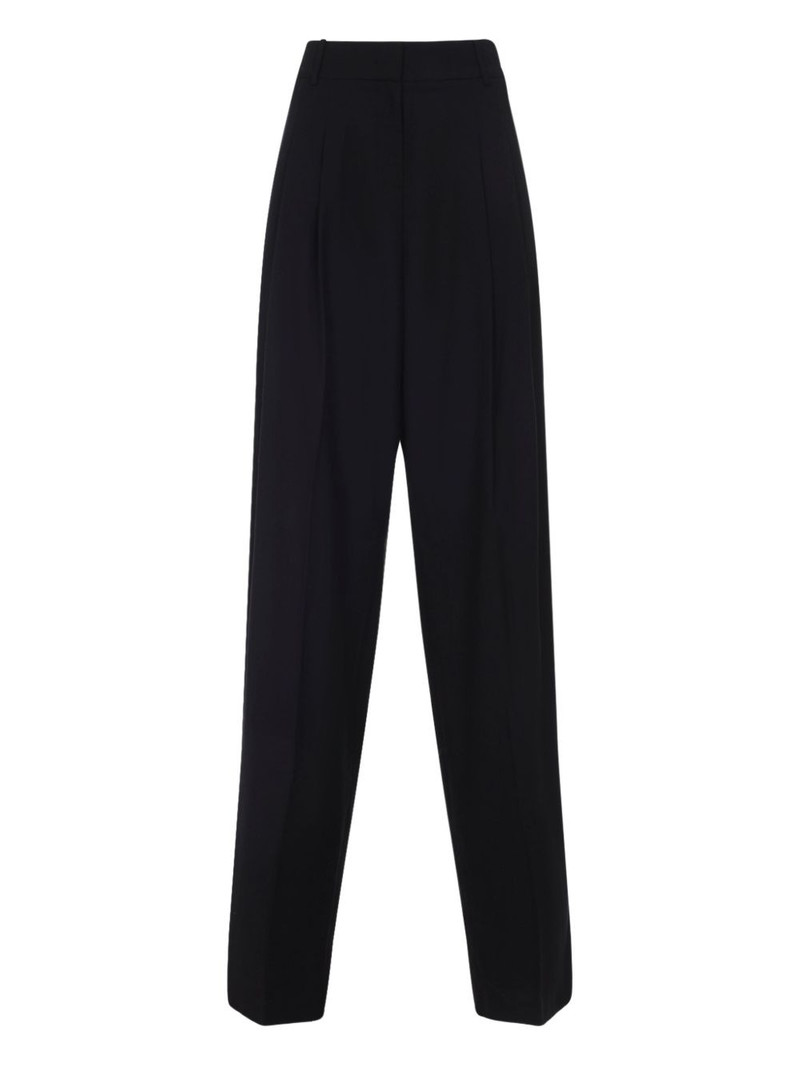 pleat-detail trousers 1