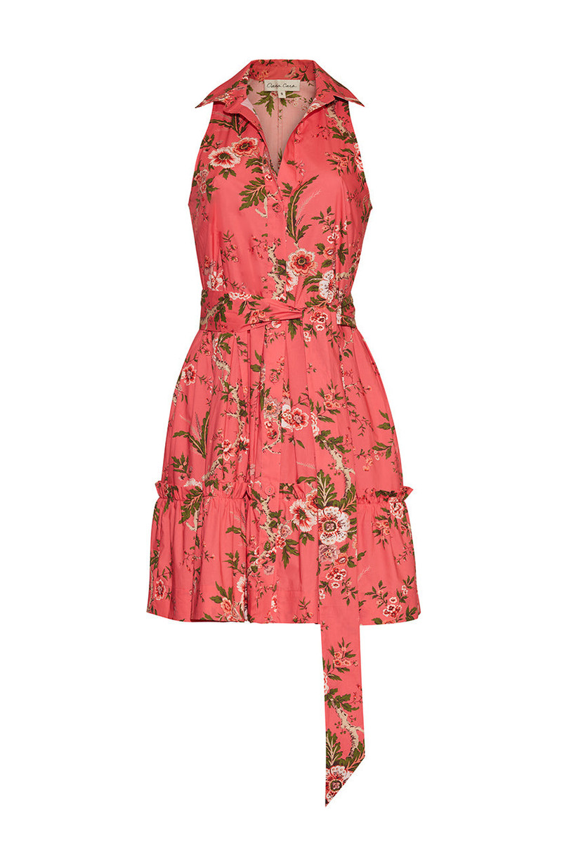 Hannah Dress Collared Mini Dress with a Chic Button-Down Bodice 1