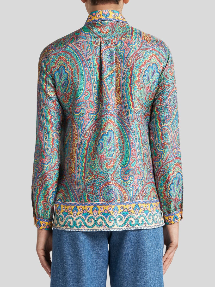 MULTICOLOURED PAISLEY SHIRT - 4