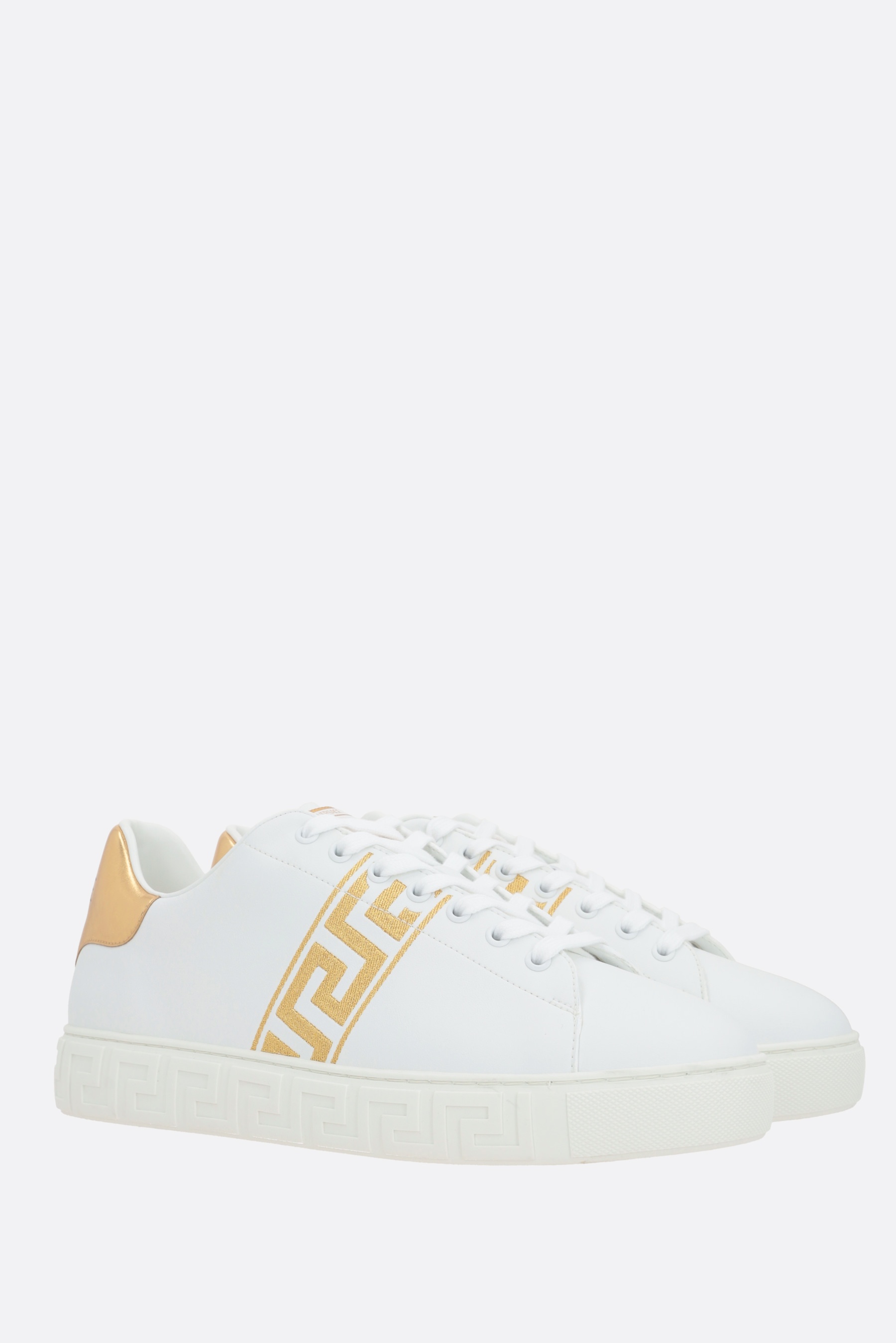 GRECA FAUX LEATHER SNEAKERS - 2