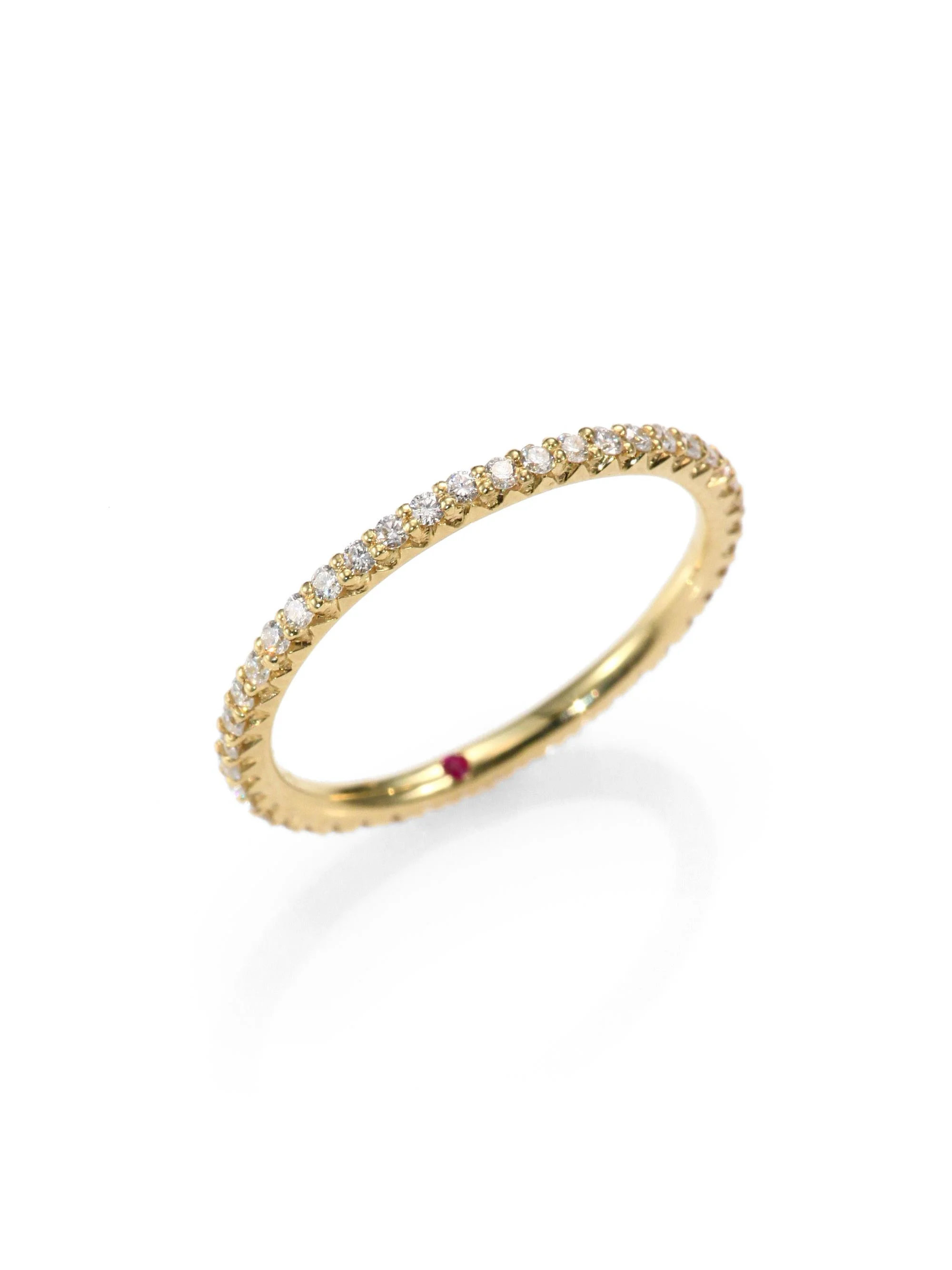 Women's Tiny Treasures Diamond & 18K Yellow Gold Ring - Gold - 1