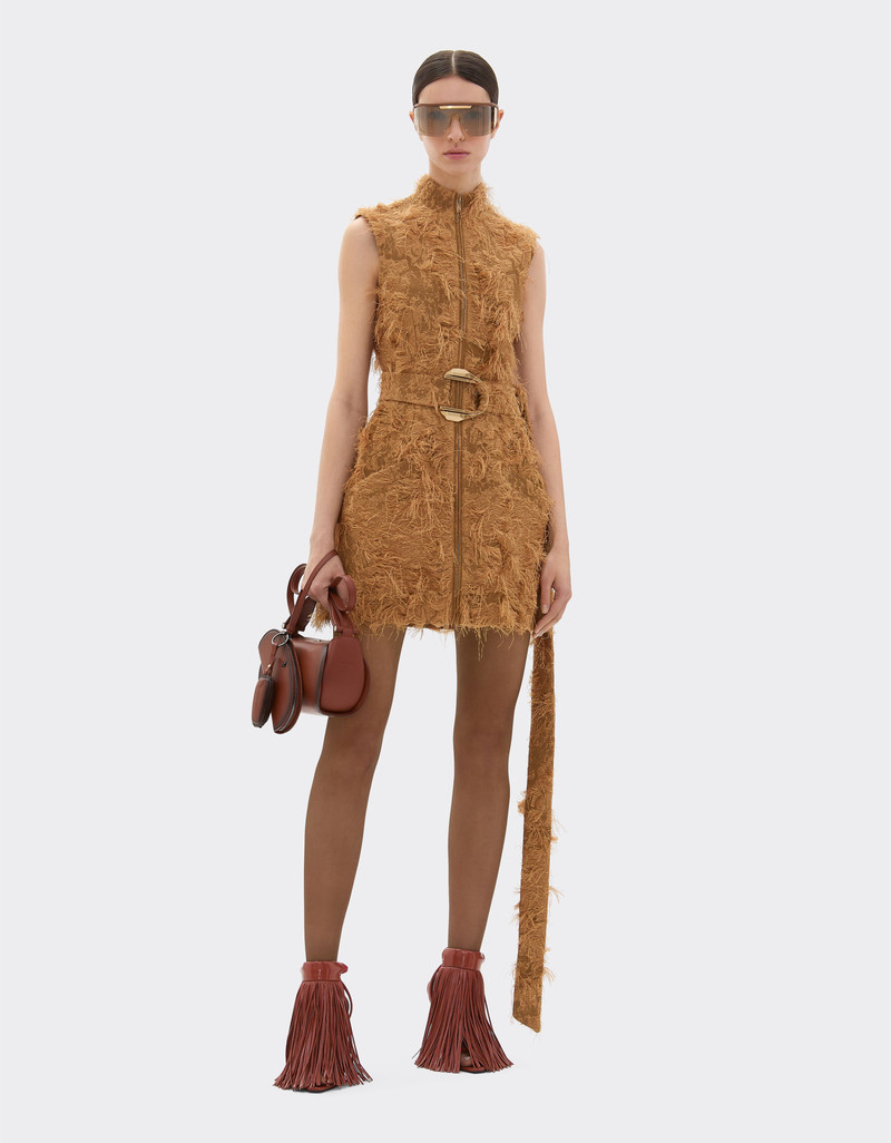 Ferrari Short dress in fil coupé outlook