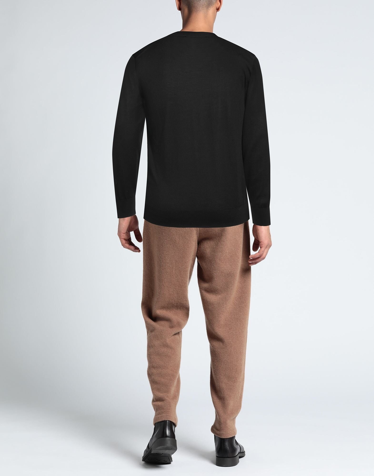 Black Men's Sweater - 3