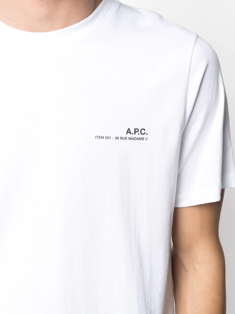 logo print short-sleeved T-shirt - 5