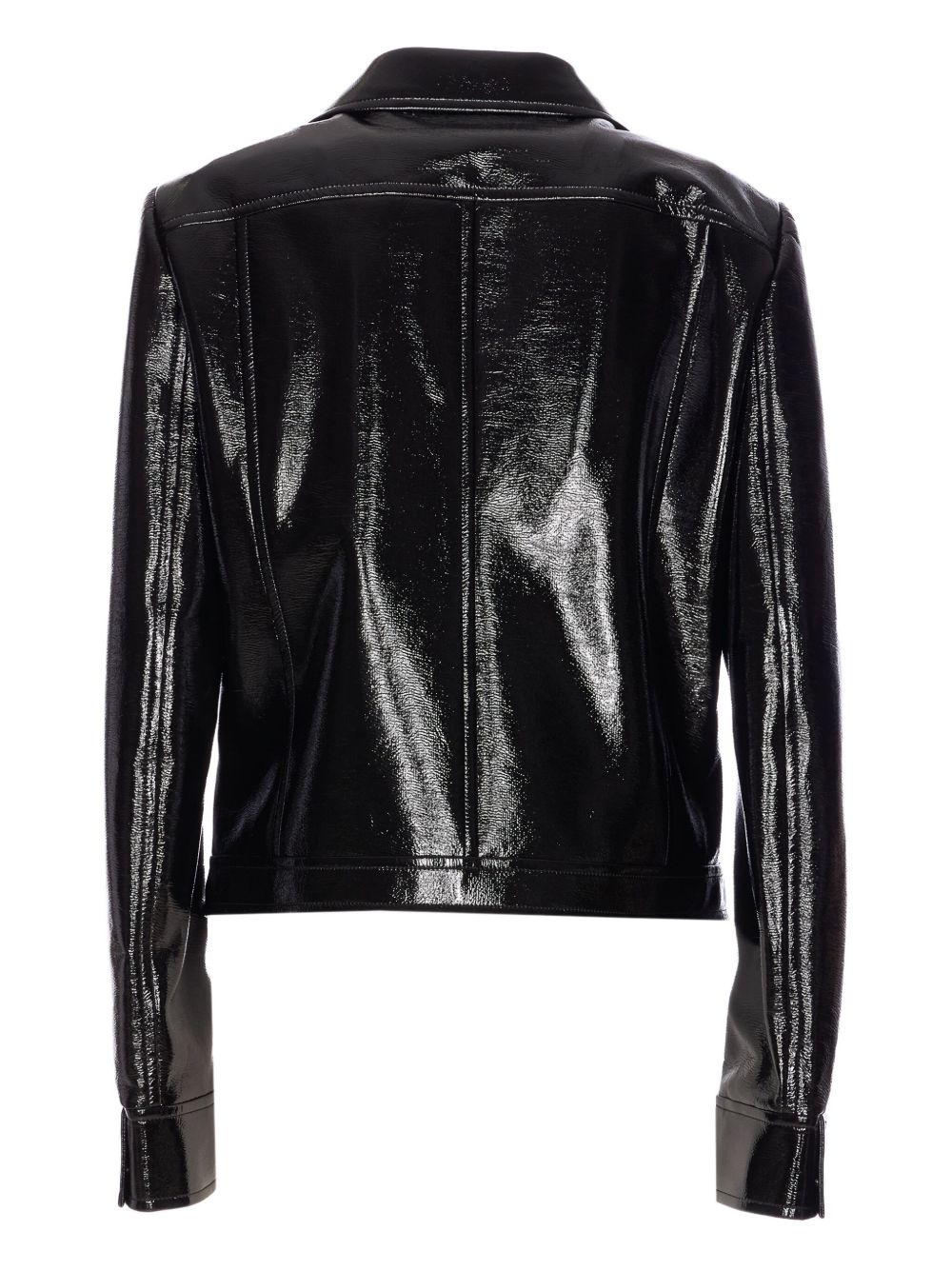 Reedition logo-patch vinyl jacket - 2