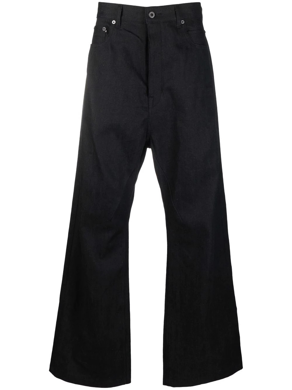 high-waisted wide-leg trousers - 1