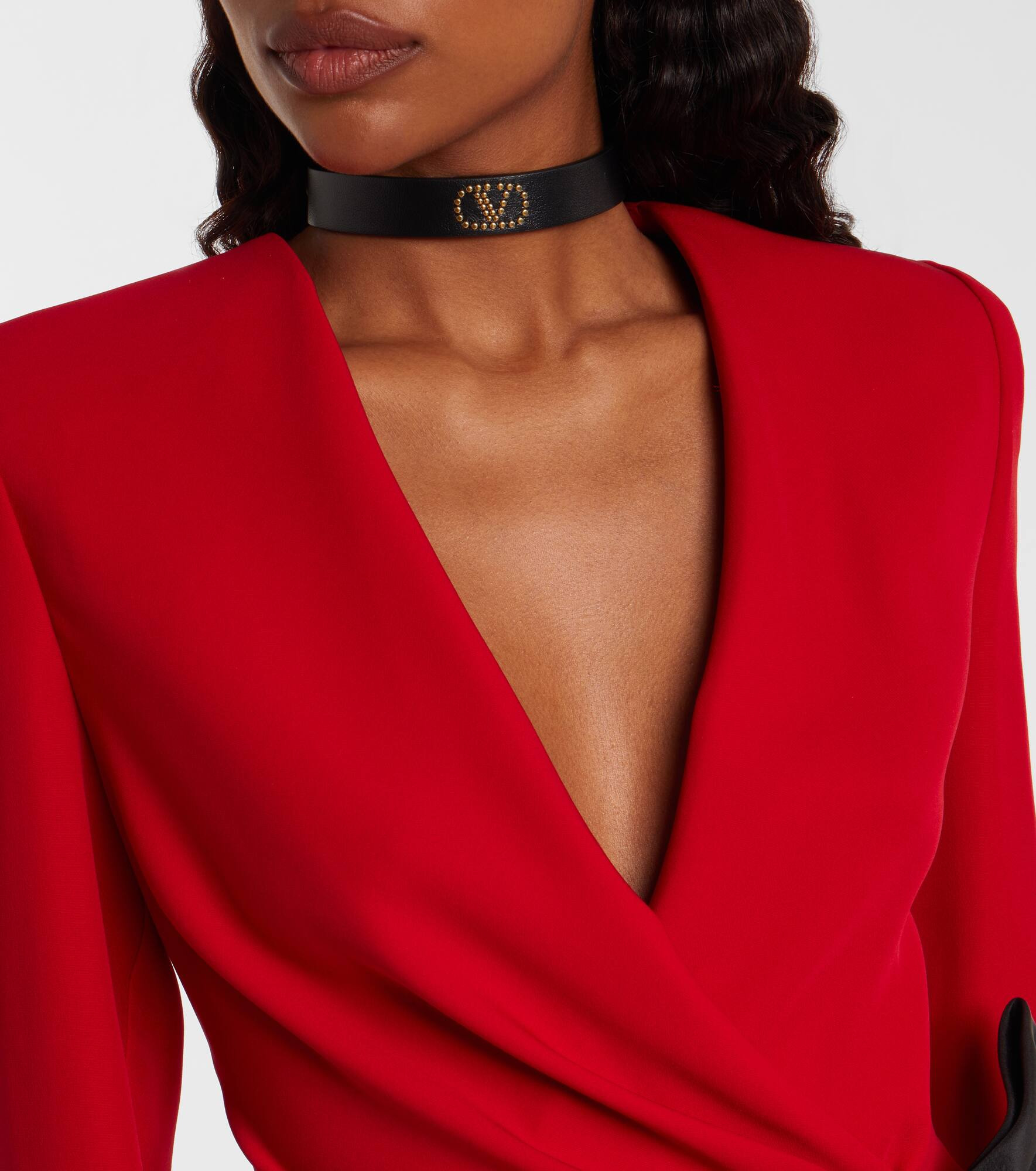 Bow-detail silk minidress - 4