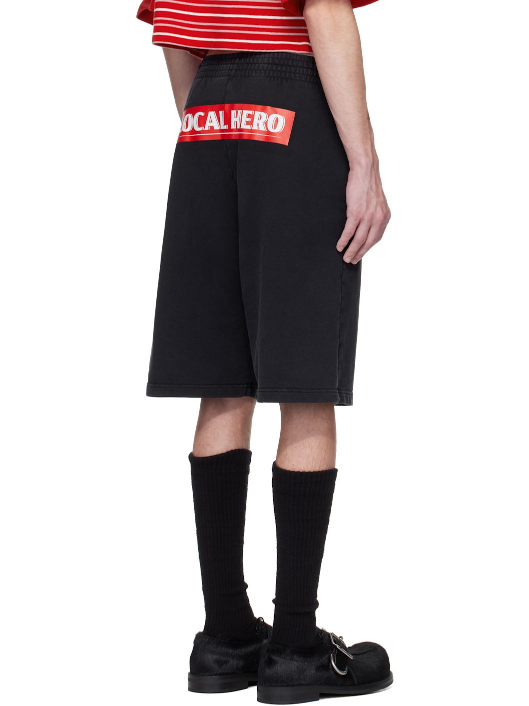 Black Logo Shorts - 3
