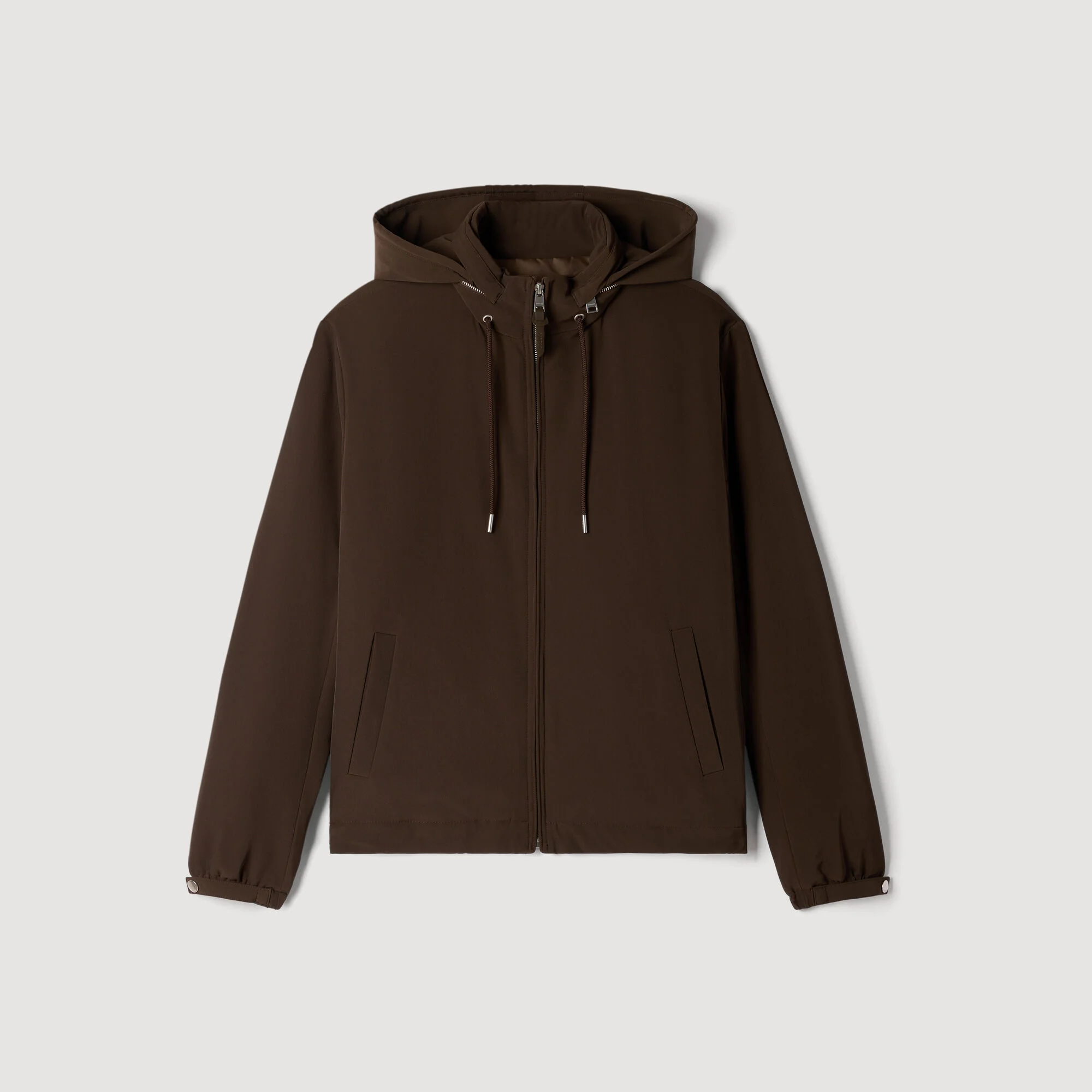 HOODED ZIP-UP JACKET - 1