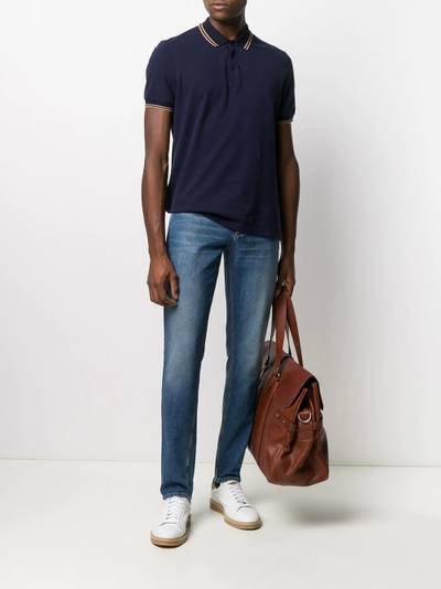 Brunello Cucinelli mid-rise slim-fit jeans outlook