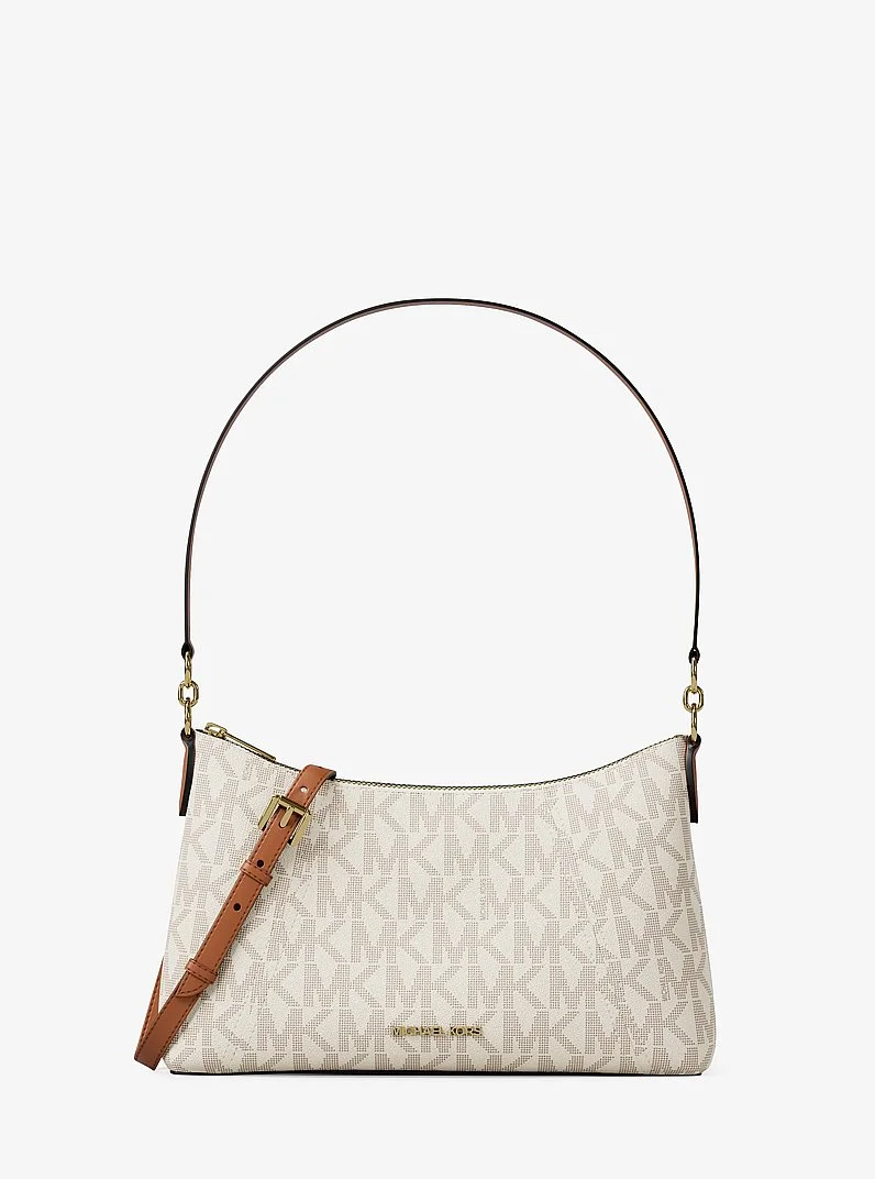 Sienna Medium Signature Logo Convertible Crossbody Bag - 1