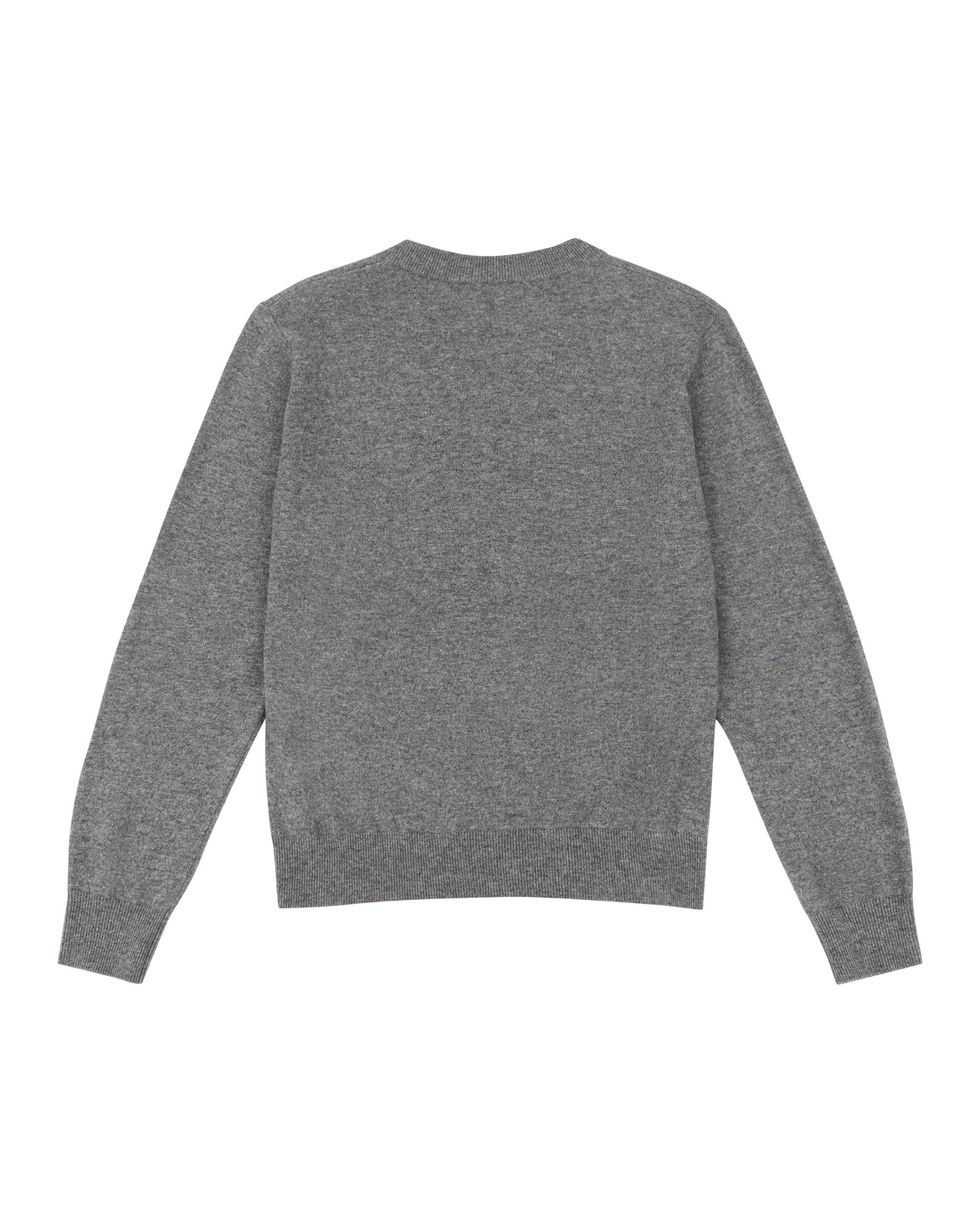 KNIT V-NECK CONCRETE - 7