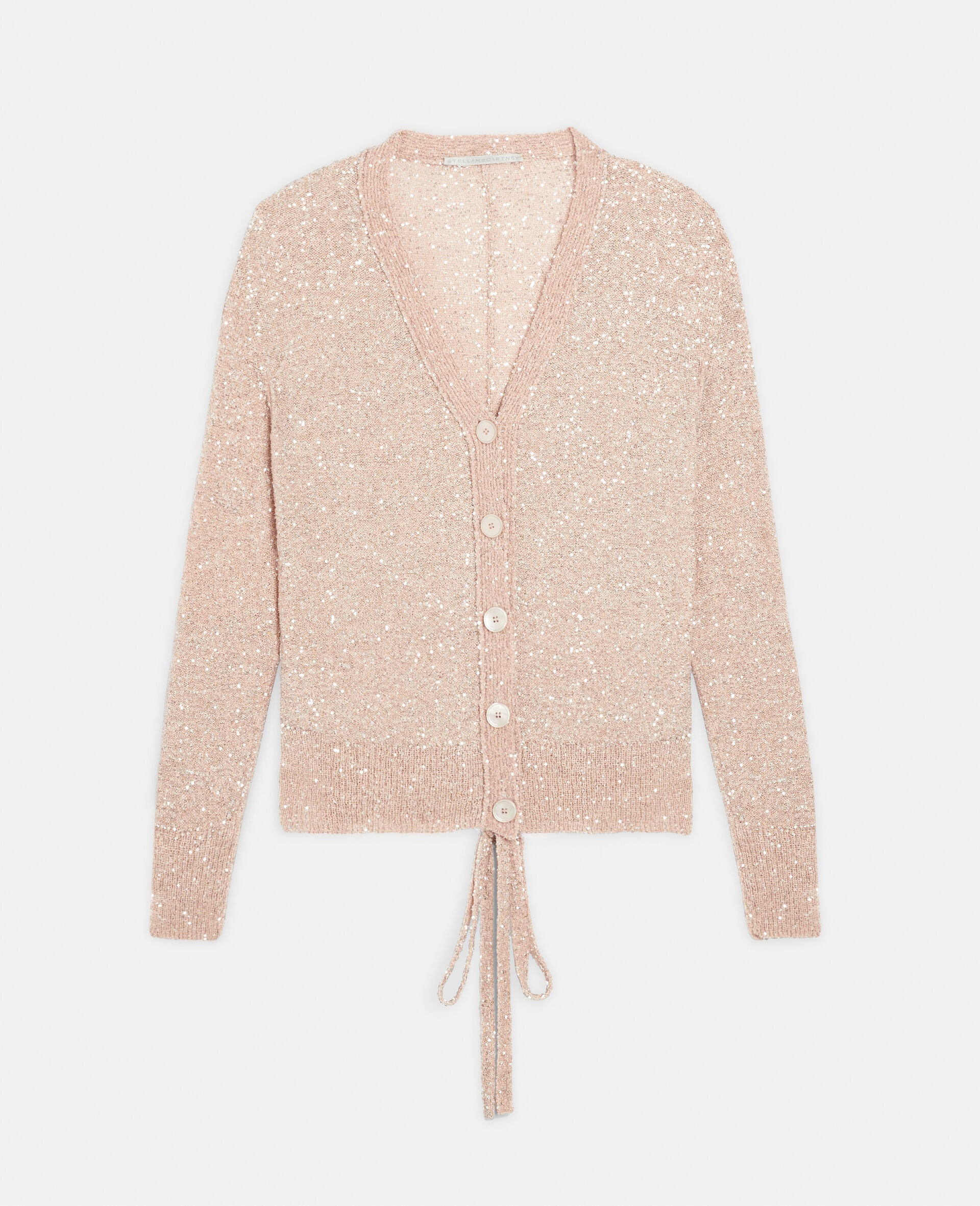 Sequin Knit Cardigan - 1