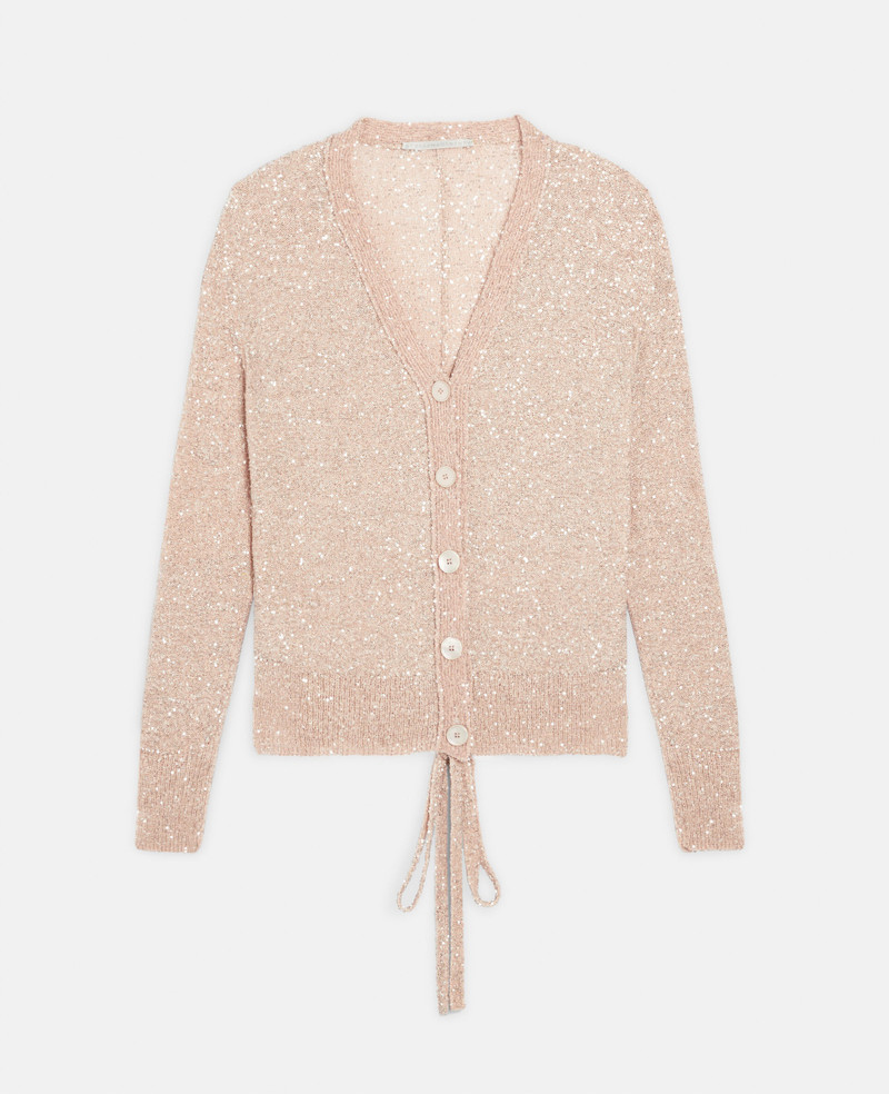 Sequin Knit Cardigan 1