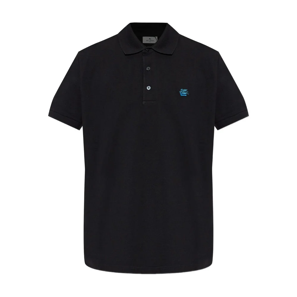 Etro Black Polo Shirts Men - 1
