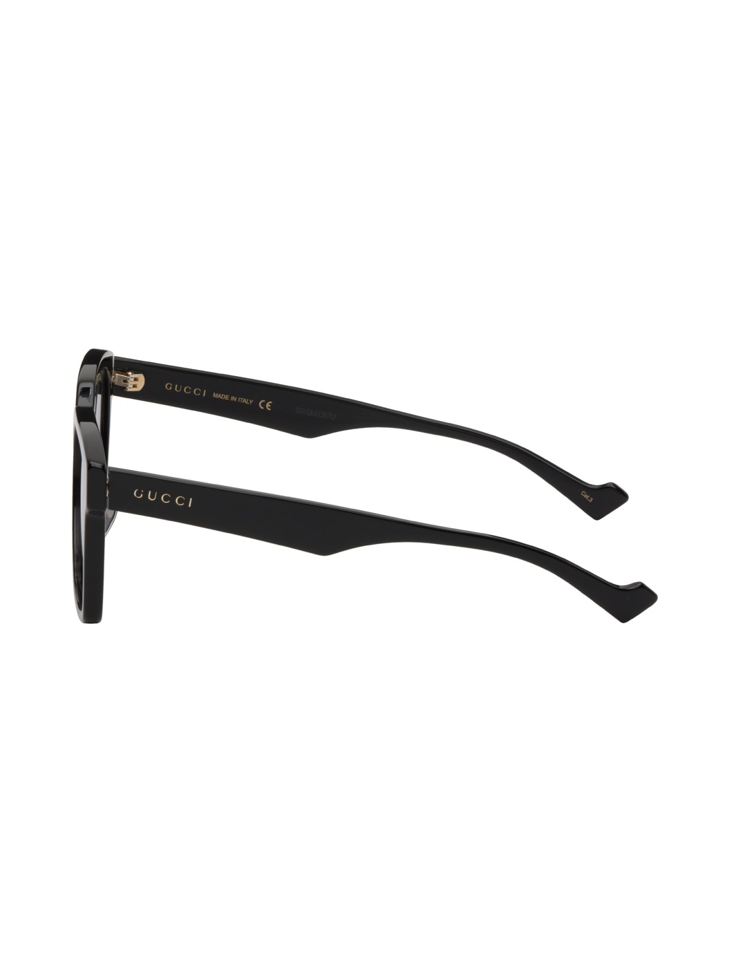 Black Square Sunglasses - 3
