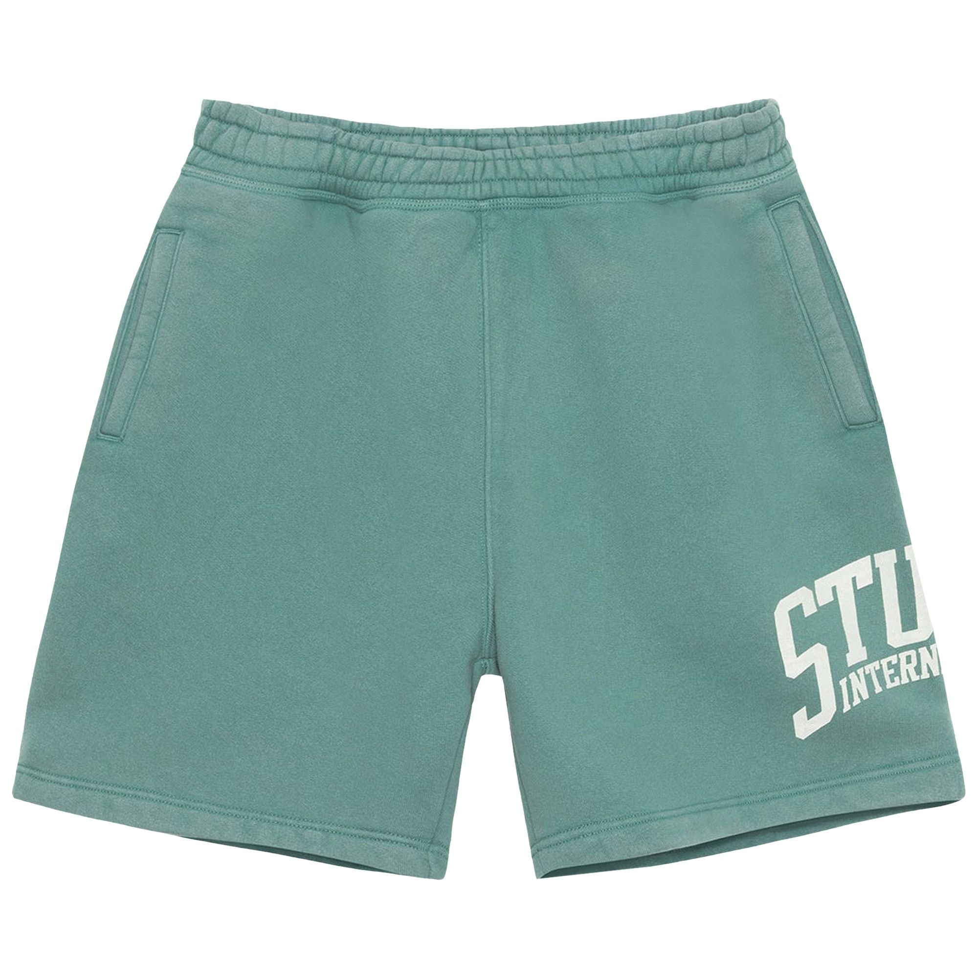 Stussy Fleece International Short 'Teal' - 1