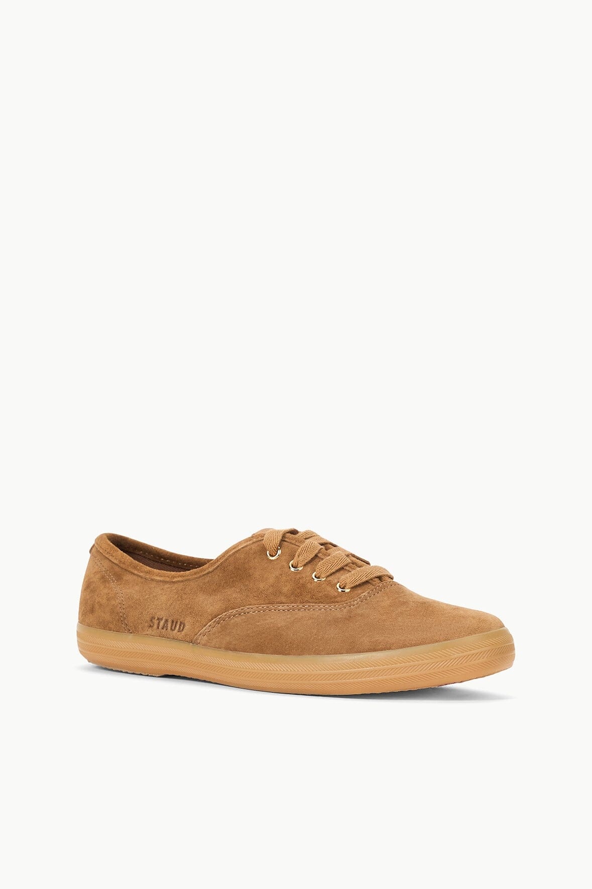 STAUD x KEDS CHAMPION SUEDE TAN - 3