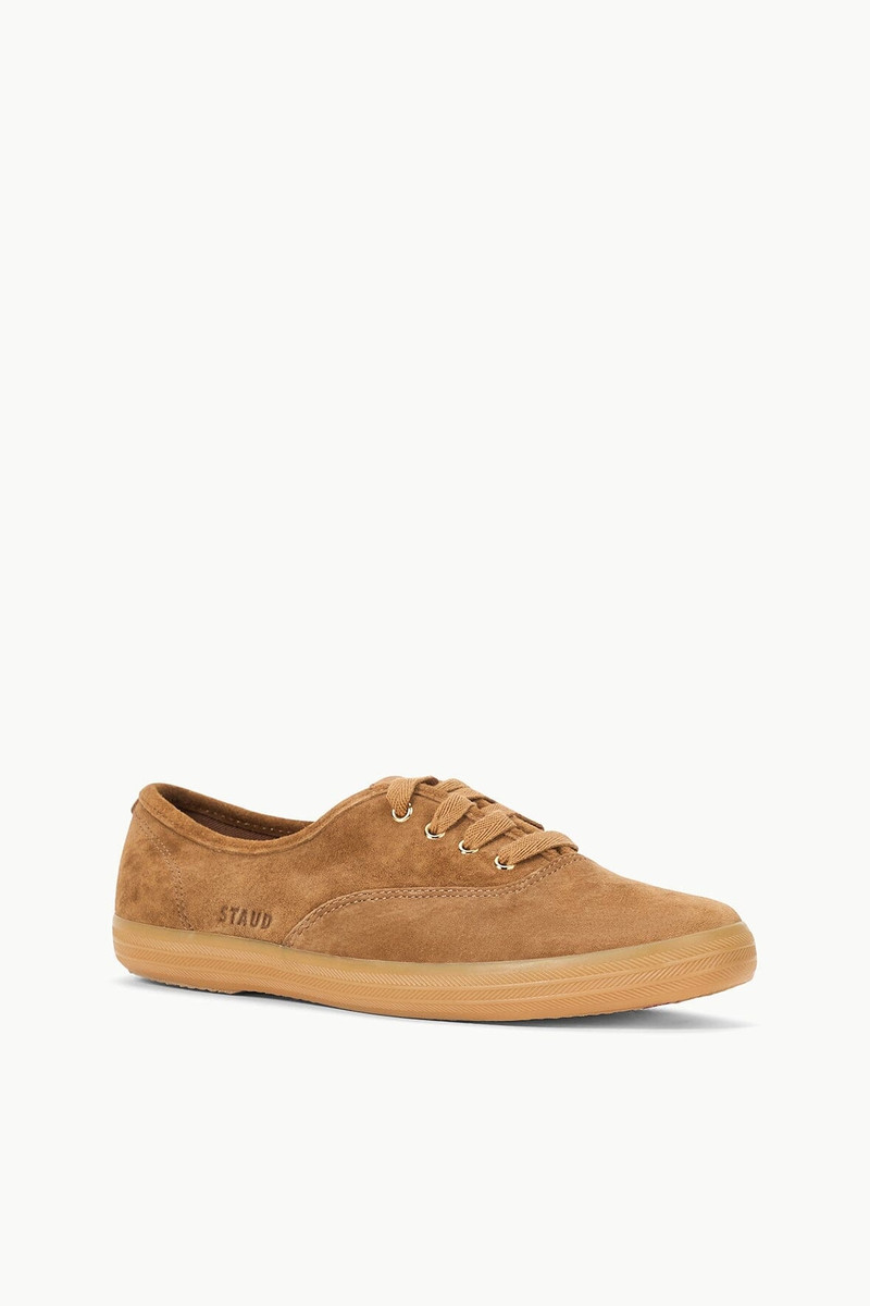STAUD x KEDS CHAMPION SUEDE TAN 3