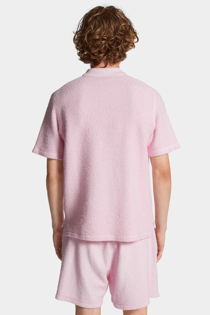 DYED TENNIS FIT POLO SWEATSHIRT - 4