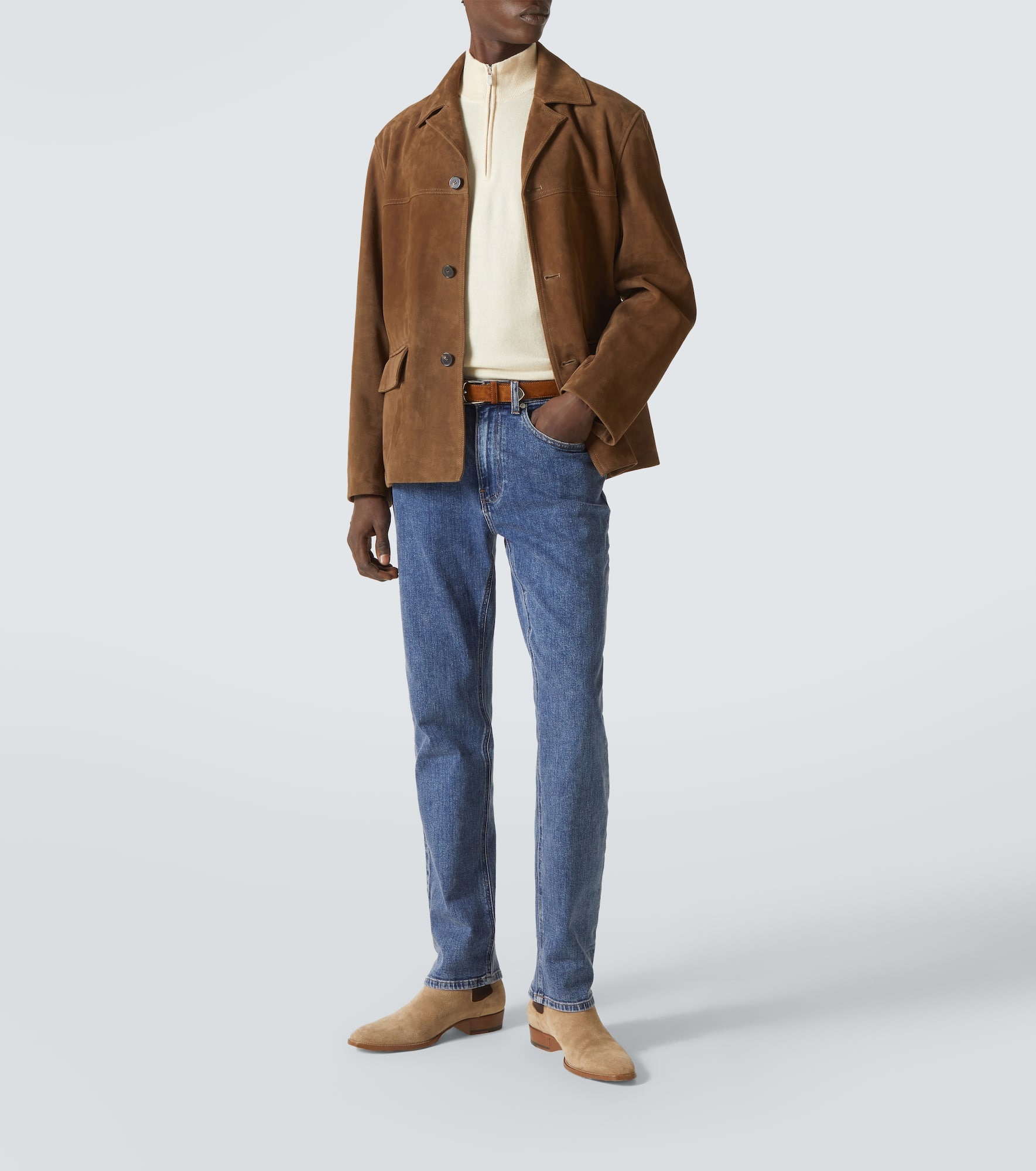 High-rise straight jeans - 2