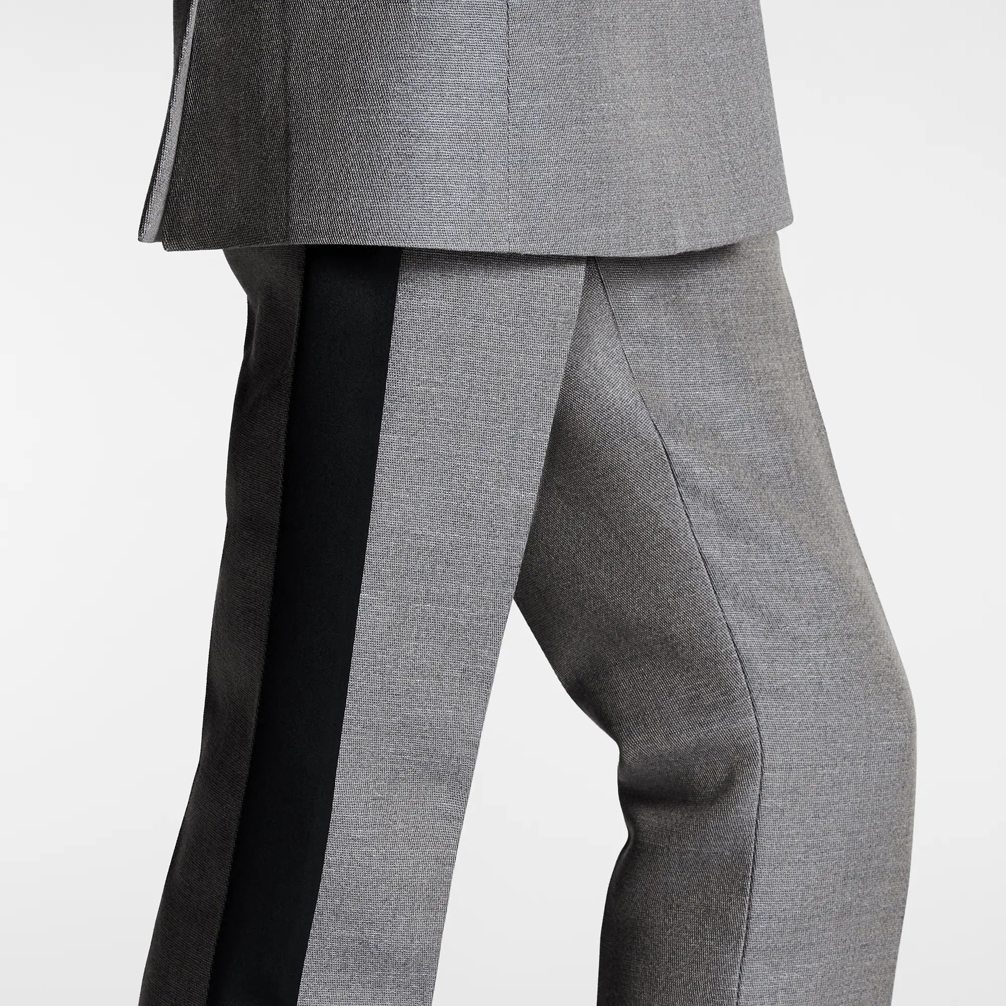 Side Accent Tailored Pants - 2