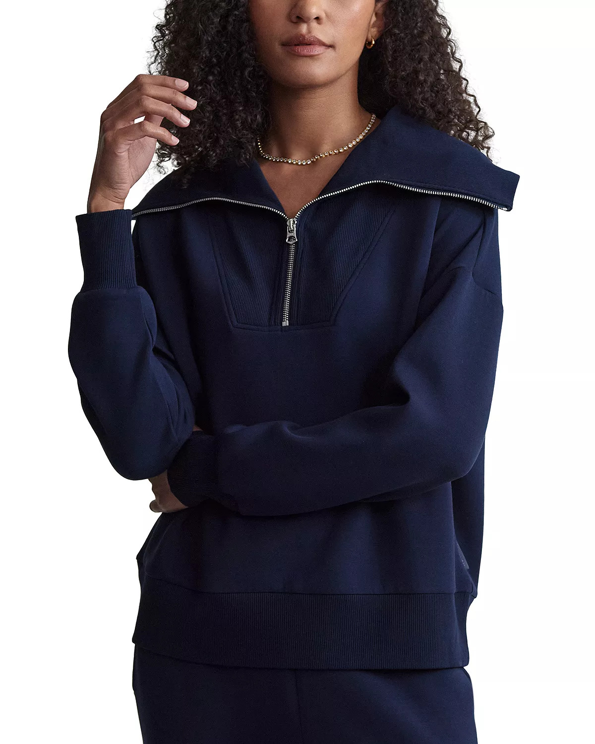 Catherine Half Zip Sweatshirt - 1