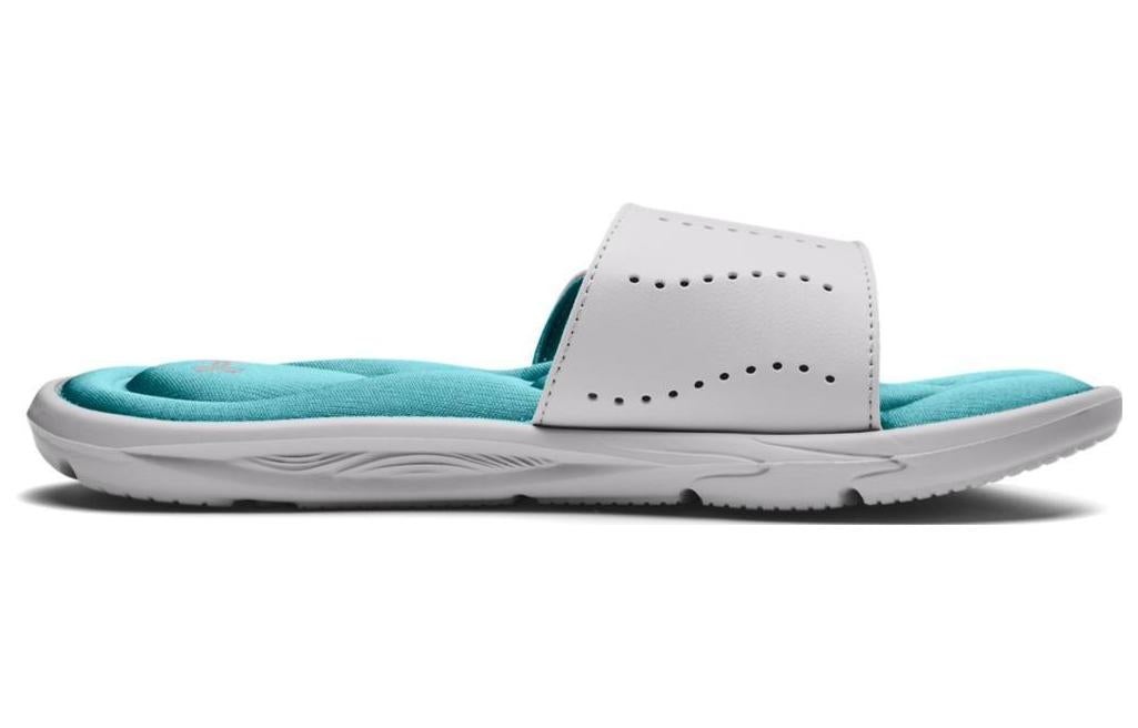 (WMNS) Under Armour Ignite 9 Slide 'Halo Grey Cosmos' 3022717-105 - 3