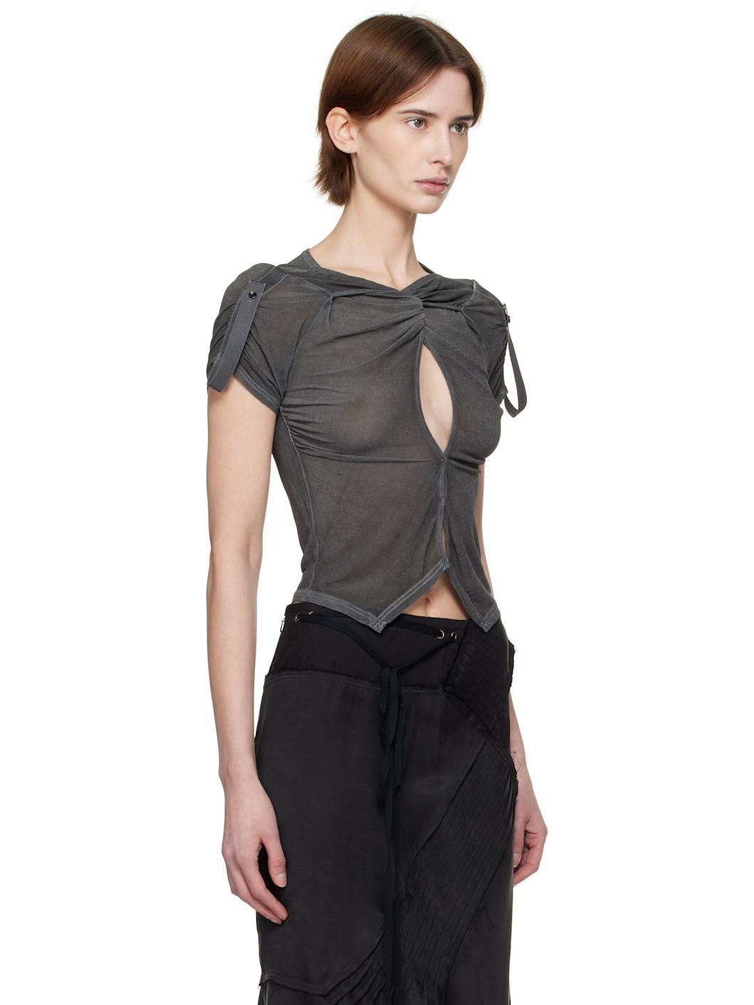 Black Twist T-shirt - 2