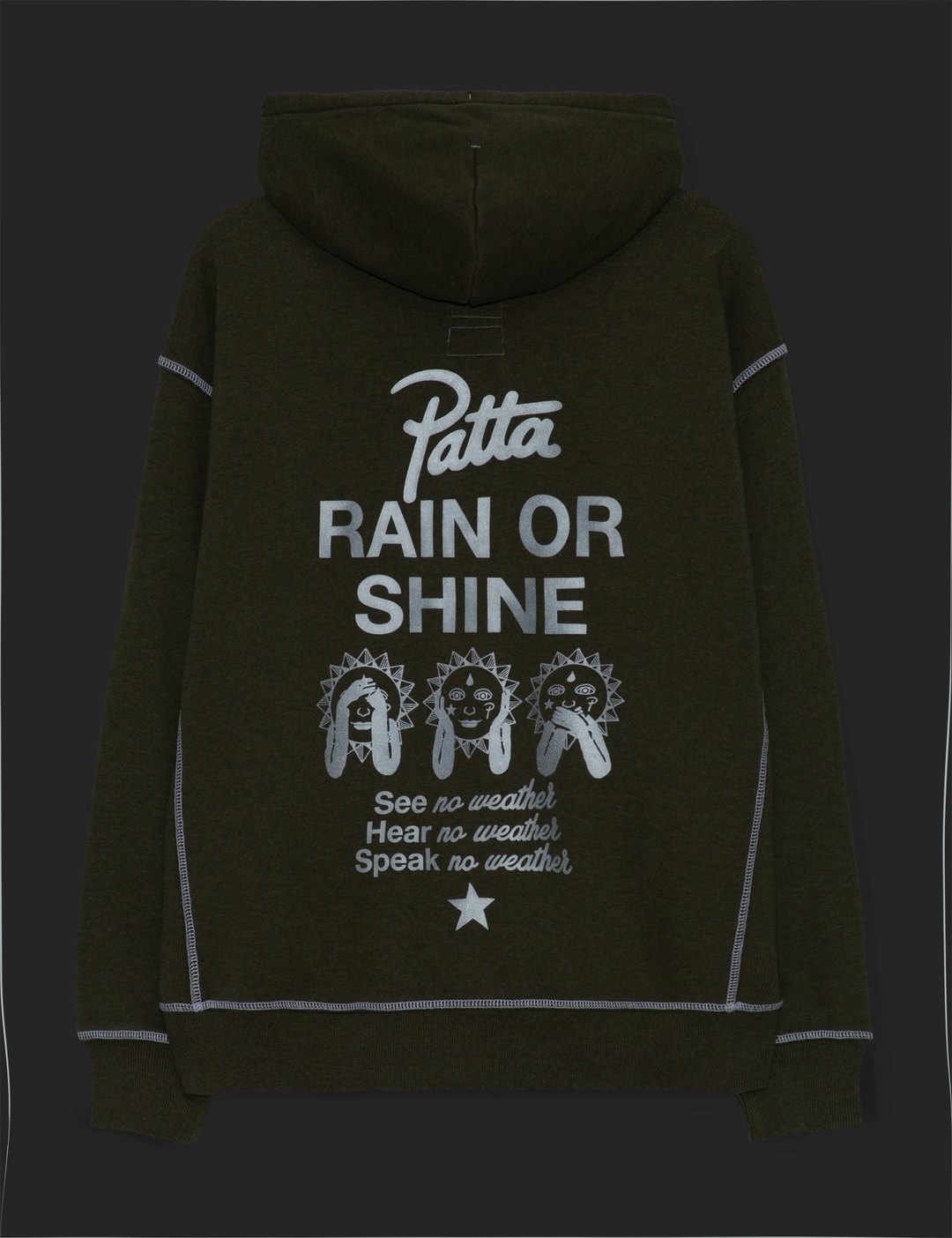 CONVERSE X PATTA GOLD STANDARD HOODIE - 6