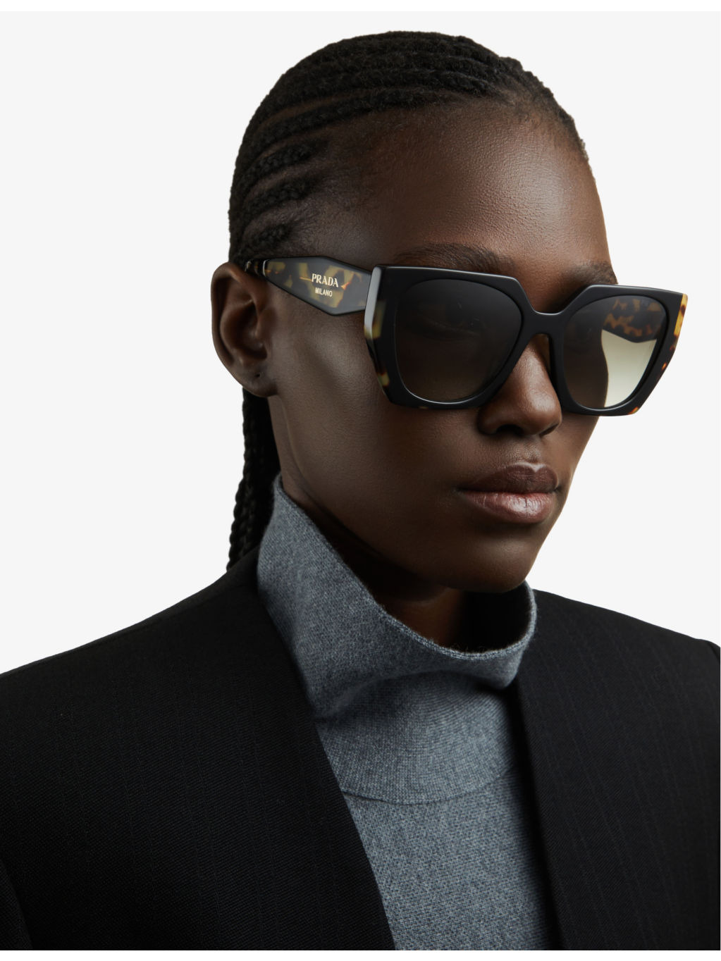 PR 15WS cat-eye frame acetate sunglasses - 2