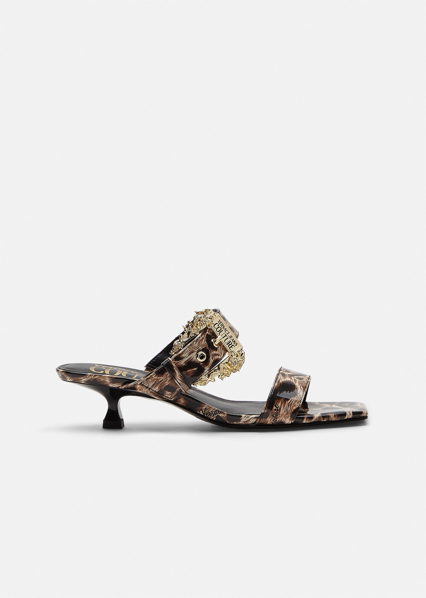 Regalia Baroque V-Emblem Mules - 1