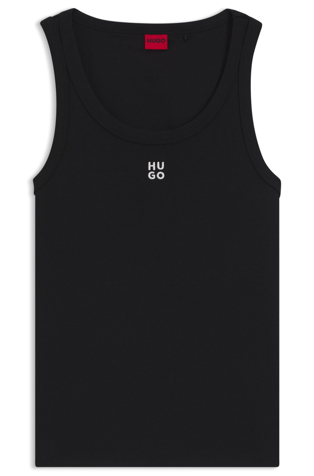 TANK TOP WITH STACKED LOGO - 1