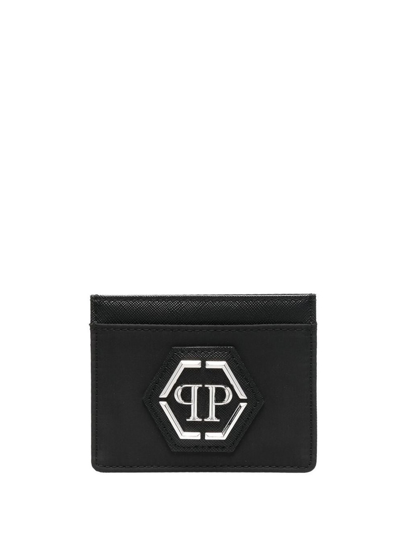 Hexagon-plaque cardholder 1