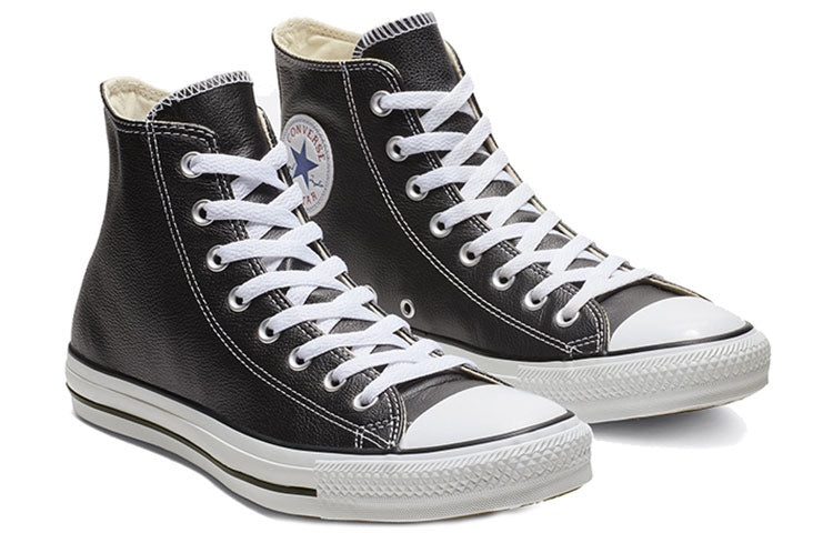 Converse Chuck Taylor All Star Leather Hi 'Black' 132170C - 3