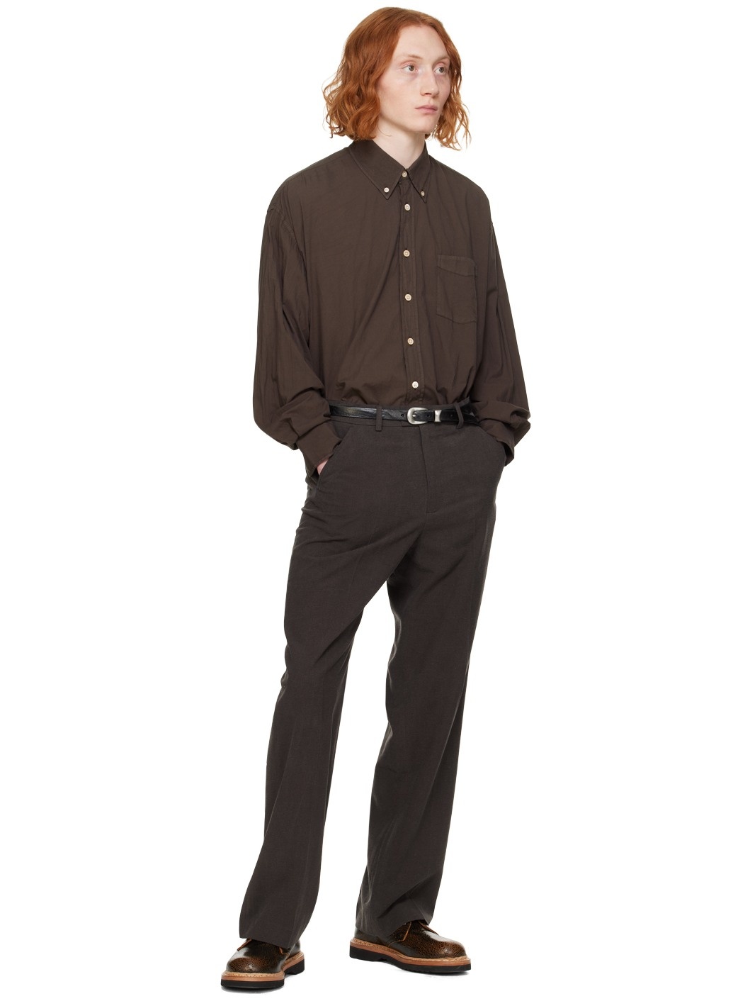 Brown Borrowed BD Shirt - 4