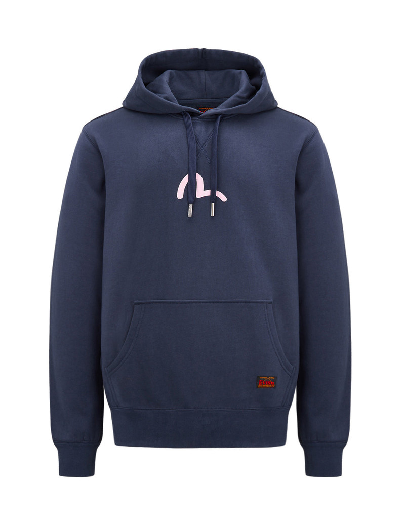 SEAGULL PRINT HOODED SWEATSHIRT 10