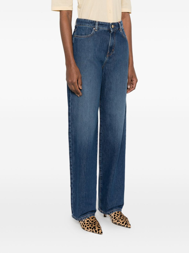 denim straight-leg jeans 3