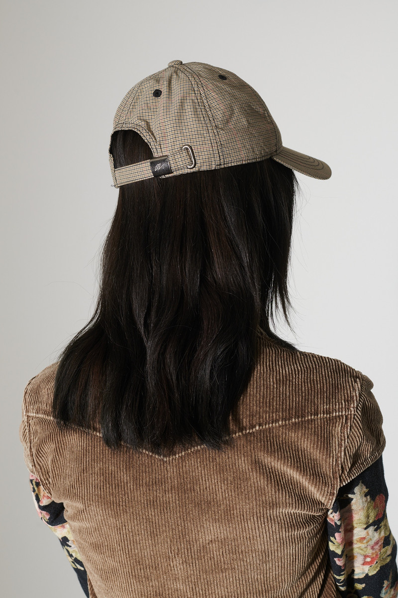 Ballcap Bukhansan Check Cordura Cotton 4