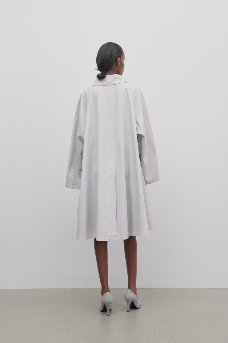 Garth Coat in Cotton and Linen 5