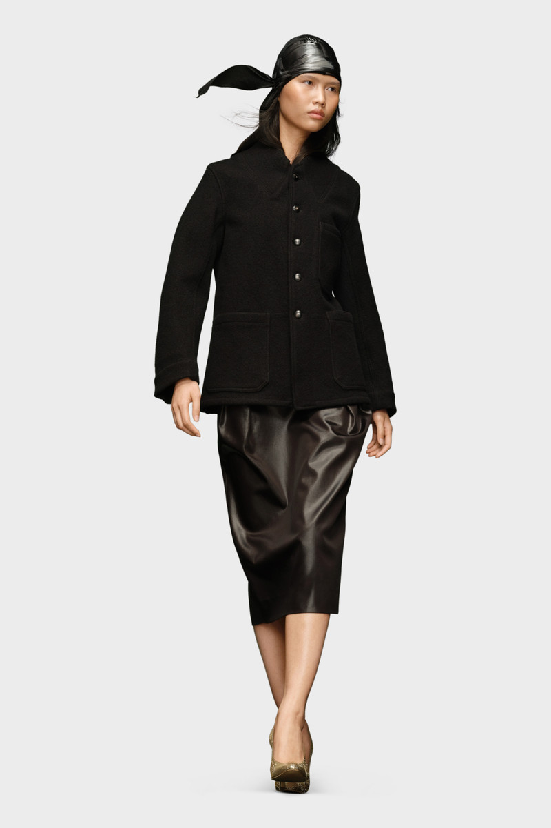 Maison Margiela Soft wool jacket outlook