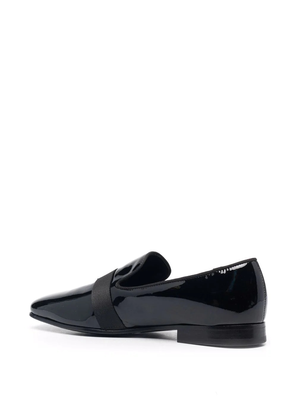 Skull glossy loafers - 4