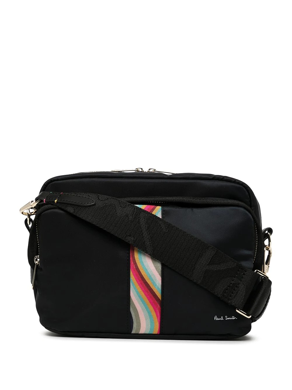 Swirl grosgrain crossbody bag - 1