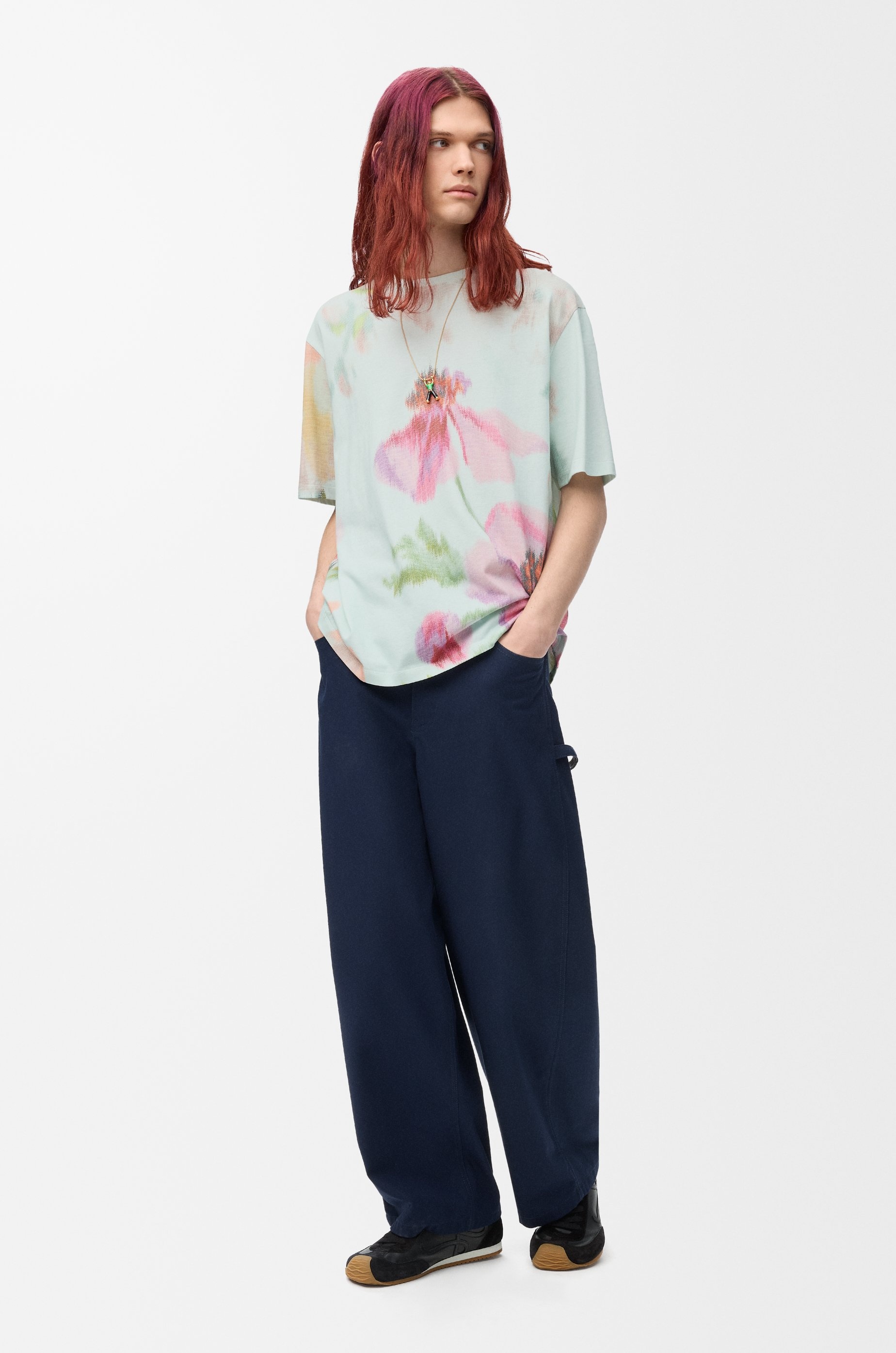 Loose fit T-shirt in cotton - 2