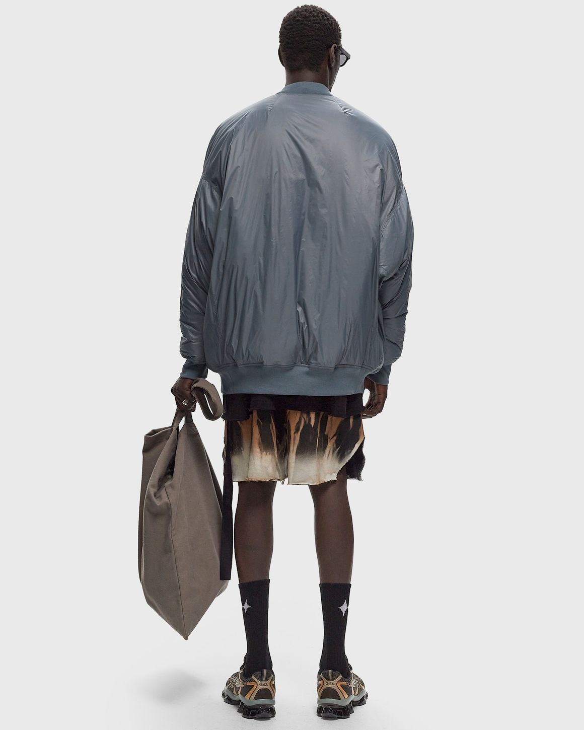 Rick Owens DRKSHDW DRKSHDW WOVEN PADDED BOMBER-JUMBO FLIGHT