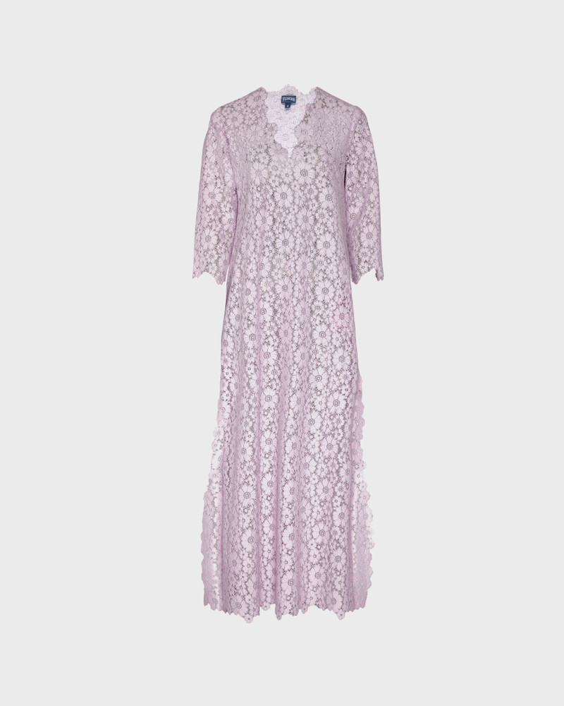 WOMEN GUIPURE KAFTAN FLOWERS LACE 1